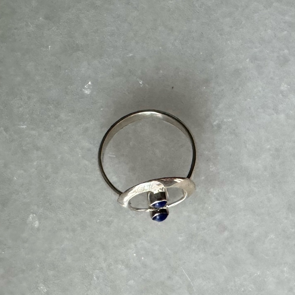 NWOT Sundance Ocean Droplets Ring, Lapis Lazuli, Sterling Silver - Picture 2 of 5
